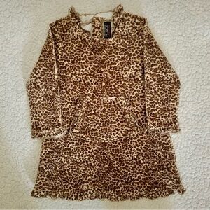 The Children's Place Velour Animal Print Dress